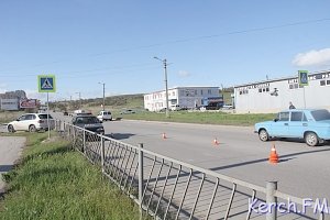 В Керчи на Куль-Обинском шоссе затрудненно движение из-за происшествия