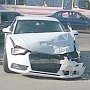 В Симферополе девушка на Audi протаранила рейсовый автобус: есть пострадавшие