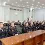 Владимир Колокольцев вручил погоны офицерам, удостоенным специальных званий высшего начальствующего состава