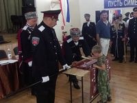 Знамя местного хуторского казачьего общества освятили в Симеизе