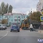 В Керчи водоканал разрыл асфальт, которые уложили около месяца назад