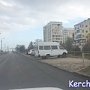 В Керчи на Ворошилова заасфальтировали часть дороги в один слой