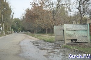 В Керчи на Льва Толстого — порыв водовода