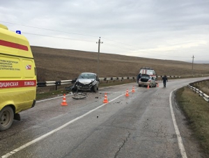 В ДТП под Белогорском пострадали трое