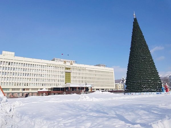 Сахалинская область. Коммунисты протестуют против ограничений в проведении митингов