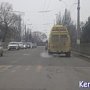 В Керчи стерлись пешеходные переходы в центре города