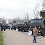 Жителям и гостям Севастополя показали боевую технику