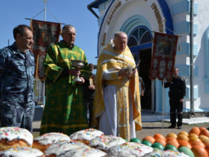 Осужденные отпраздновали праздник Воскресения Христова в ИК № 1 Симферополя