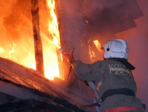 В Бахчисарайском районе горел жилой дом