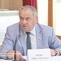 Ефим Фикс представил результаты проведения мониторинга отдельных статей Закона «Об административных правонарушениях в Республике Крым»