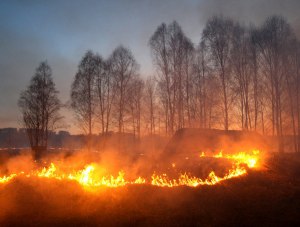 Вчера в Советском районе произошли два пожара