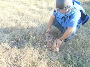 Авиационные бомбы успешно ликвидированы