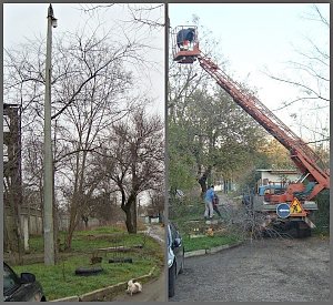 Керчане пожаловались Бороздину на отсутствие дорог и освещения на Спартака