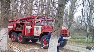 Сотрудники «Пожарной охраны» провели пожарно-тактические занятия в Крыму