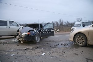 На «Телецентре» столкнулись «ВАЗ» и «Тойота»