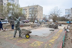 В Евпатории благоустроят ещё пять дворов