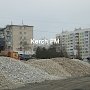 В Керчи возобновили ремонт дороги на Марата