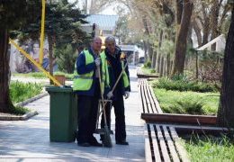 Евпатория начала готовиться к курортному сезону