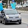 Автопробег в честь пятилетия воссоединения Крыма с Россией прошёл в Симферополе