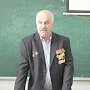 Севастопольские кадеты МЧС встретились с ветераном пожарной охраны – участником ликвидации последствий аварии на Чернобыльской АЭС