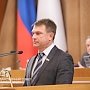 Леонид Бабашов представил депутатам информацию о ситуации и проблемных вопросах в Красногвардейском районе