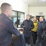 В рамках акции «Студенческий десант» красноперекопские полицейские по традиции рассказали старшеклассникам о службе в полиции