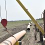 В Нижнегорском районе проверили ход строительства сетей газоснабжения в село Садовое