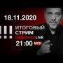 "Не нужно приукрашивать": страна не готова ко второй волне / Большая игра вокруг Карабаха / СТРИМ