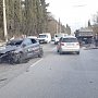 Водитель и пассажир такси пострадали в ДТП под Алуштой